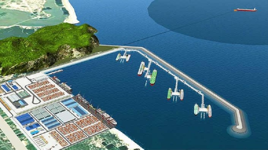 port construction in vietnam - bai goc port construction project - phu yen province - vietnam