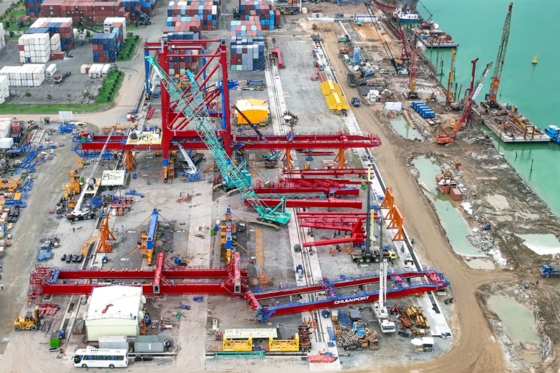 port construction in vietnam - chu lai port construction project - quang nam province - vietnam