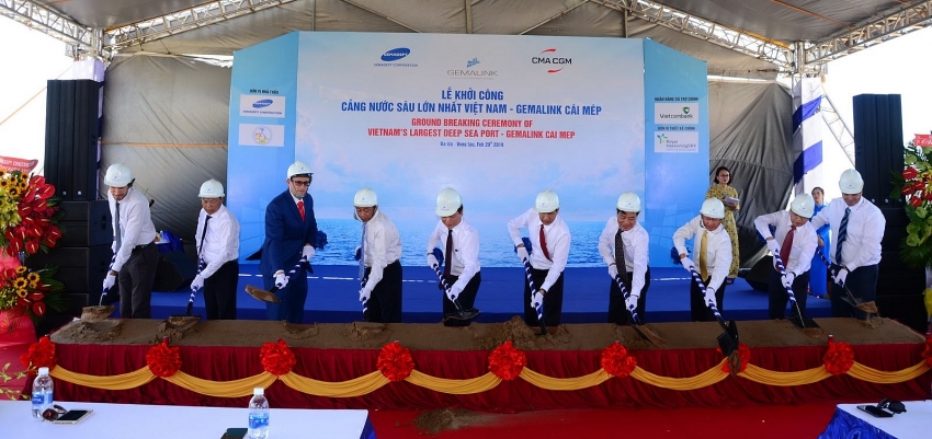 port construction in vietnam - gemalink cai mep port construction project - ba ria vung tau province - vietnam