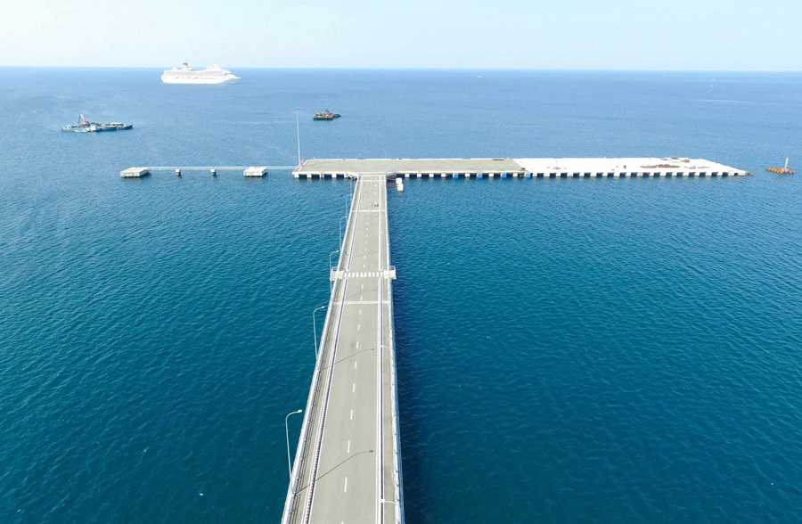 port construction in vietnam - phu quoc international passenger port construction project - kien giang province - vietnam