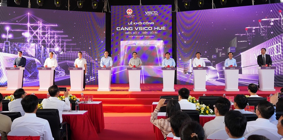 port construction in vietnam - vsico chan may lang co port construction project - thua thien hue province - vietnam