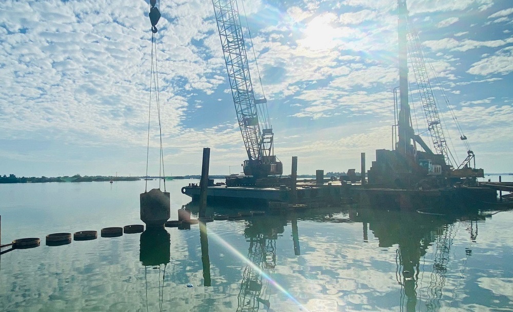 port construction in vietnam - vung ang port construction project - ha tinh province - vietnam