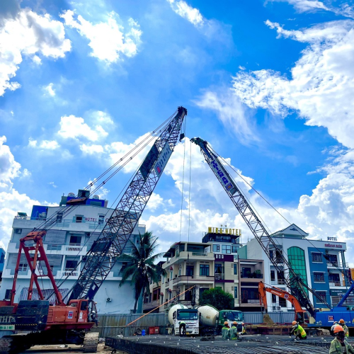 Dự án xây dựng TTTM và Căn hộ cao cấp 01 Ngô Mây, Quy Nhơn, Bình Định